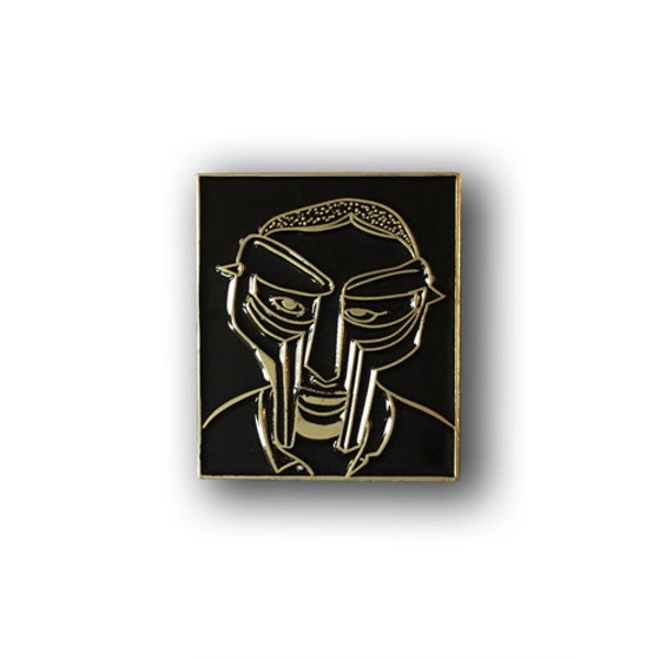 MF DOOM Enamel Pin - Hip Hop Pin Badge