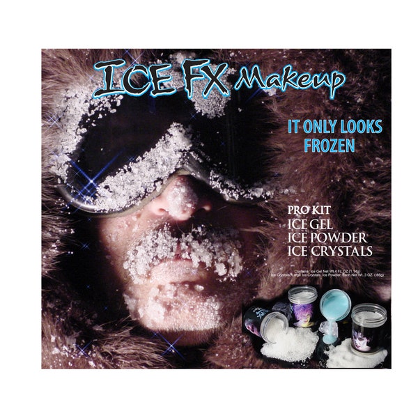 Ice FX Pro Makeup Kit, Special Effects Winter Frozen Cosmetic Kit