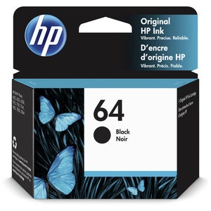 HP 64 Black Ink Cartridge (4mL)