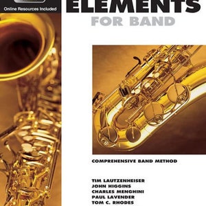 Essential Elements 2000: Tenor Saxophone Book 2 - Includes Play Along CD