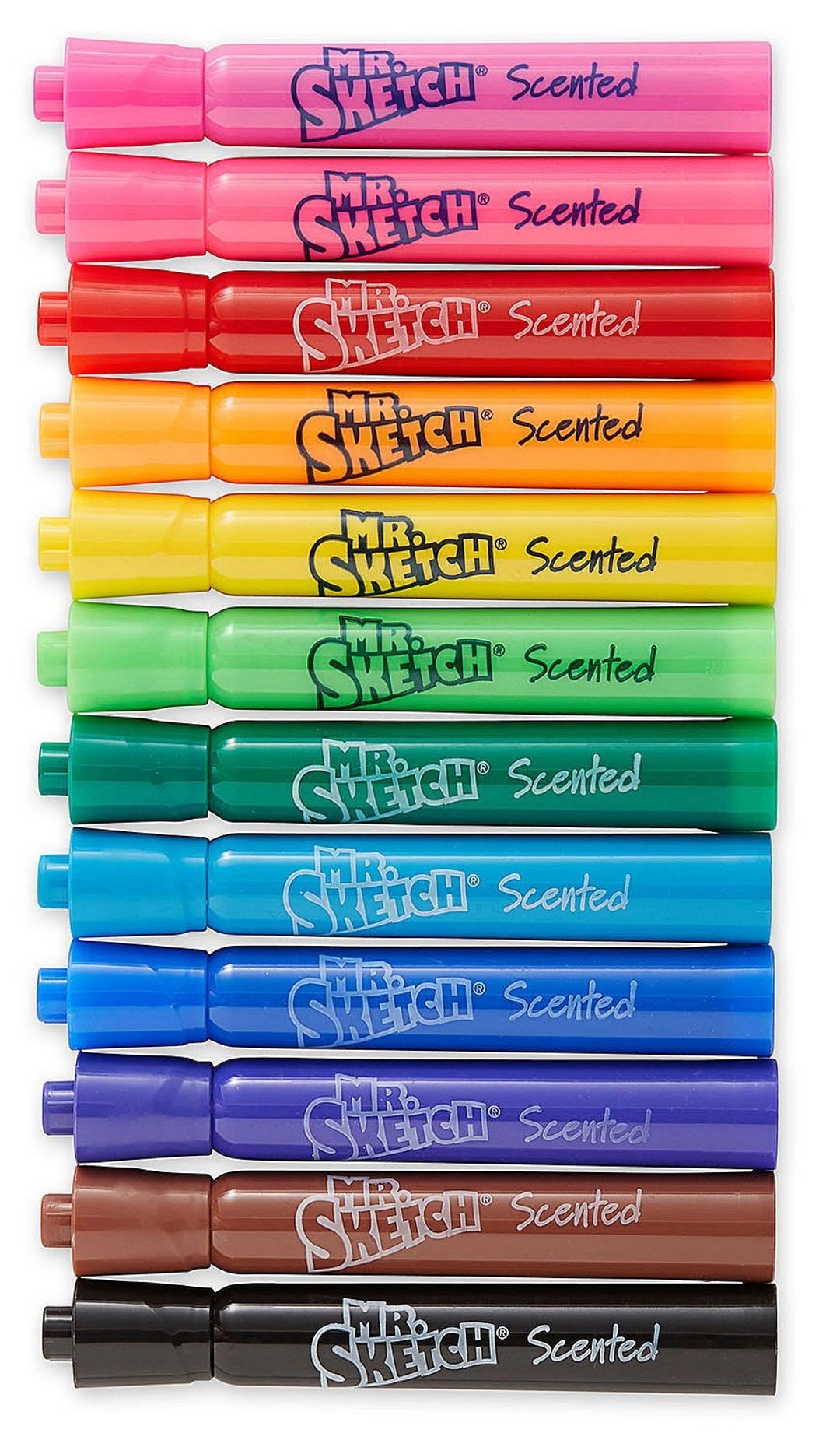 These water-based Mr. Sketch markers feature vivid and bright colors, and  fun scents!