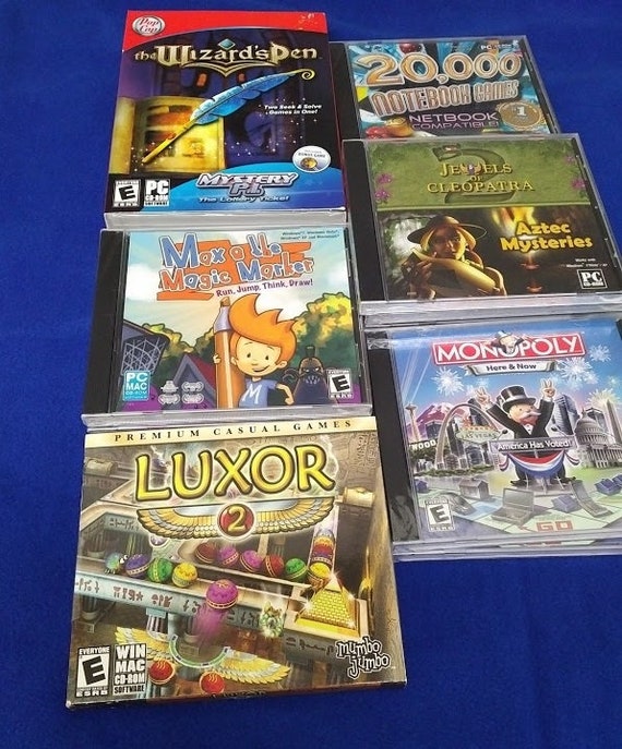 Vintage Cd Rom Games 