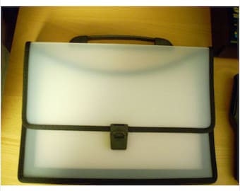 Translucent Poly Folio Carry Case Binder