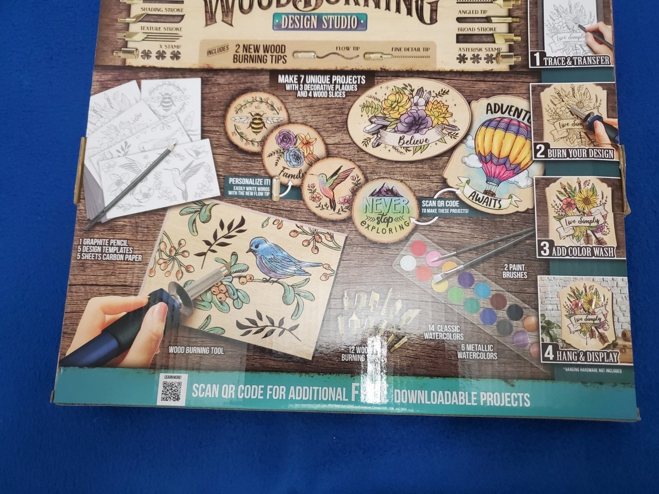 ArtSkills Wood Burning Kit for Beginners, 48 Pieces