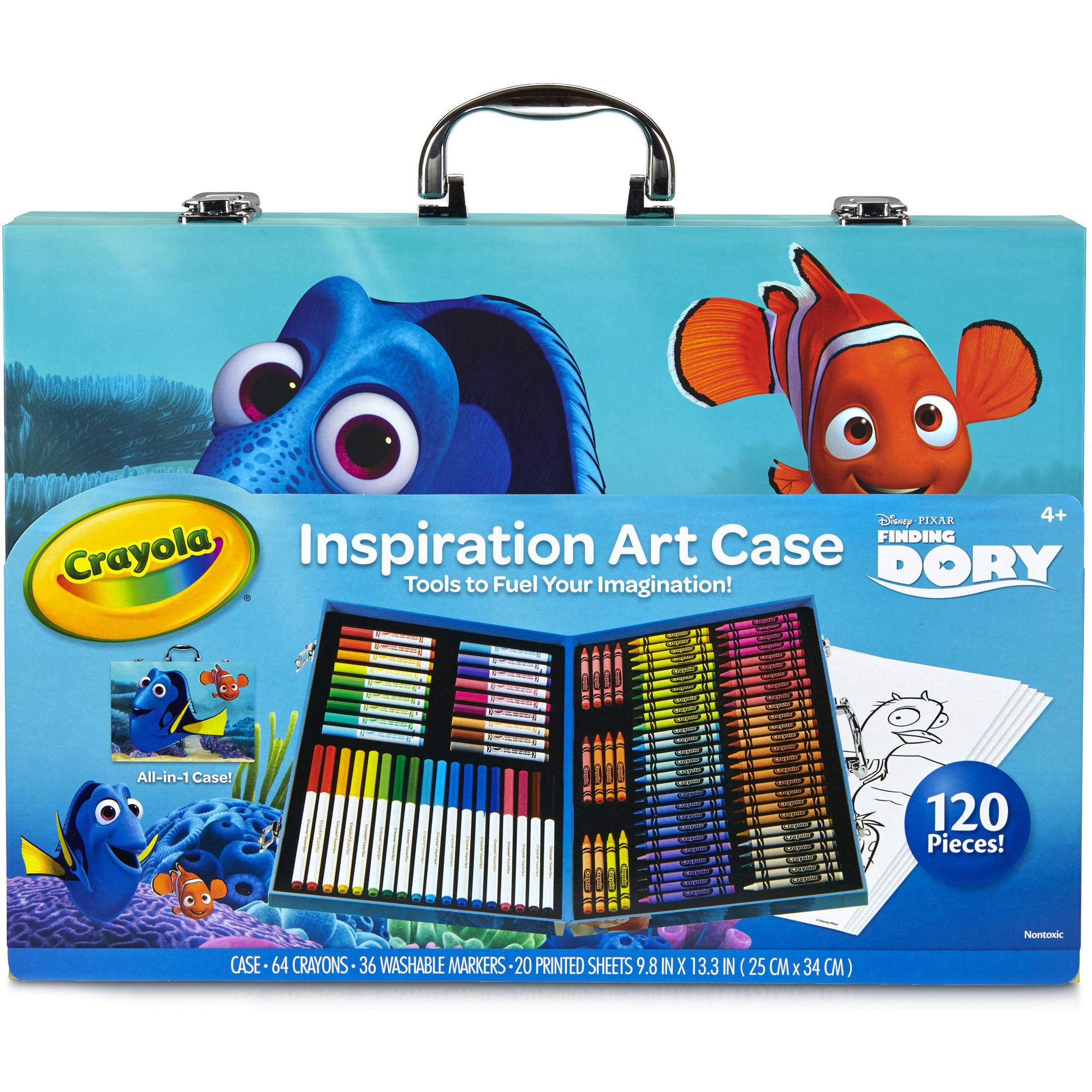 Crayola Inspiration Art Case Coloring Set, Kids Art Supplies