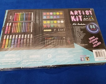 ART 101 Budding Artist Kit 86 Pieces ART101