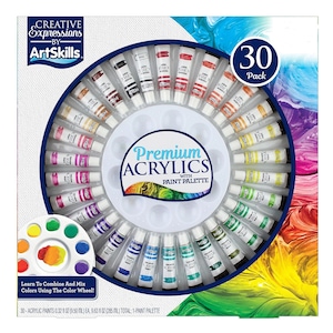ArtSkills 30-Piece Premium Acrylic Paint Set