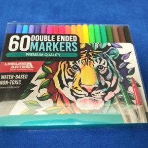 Leisure Arts Double Ended Markers - 60 count