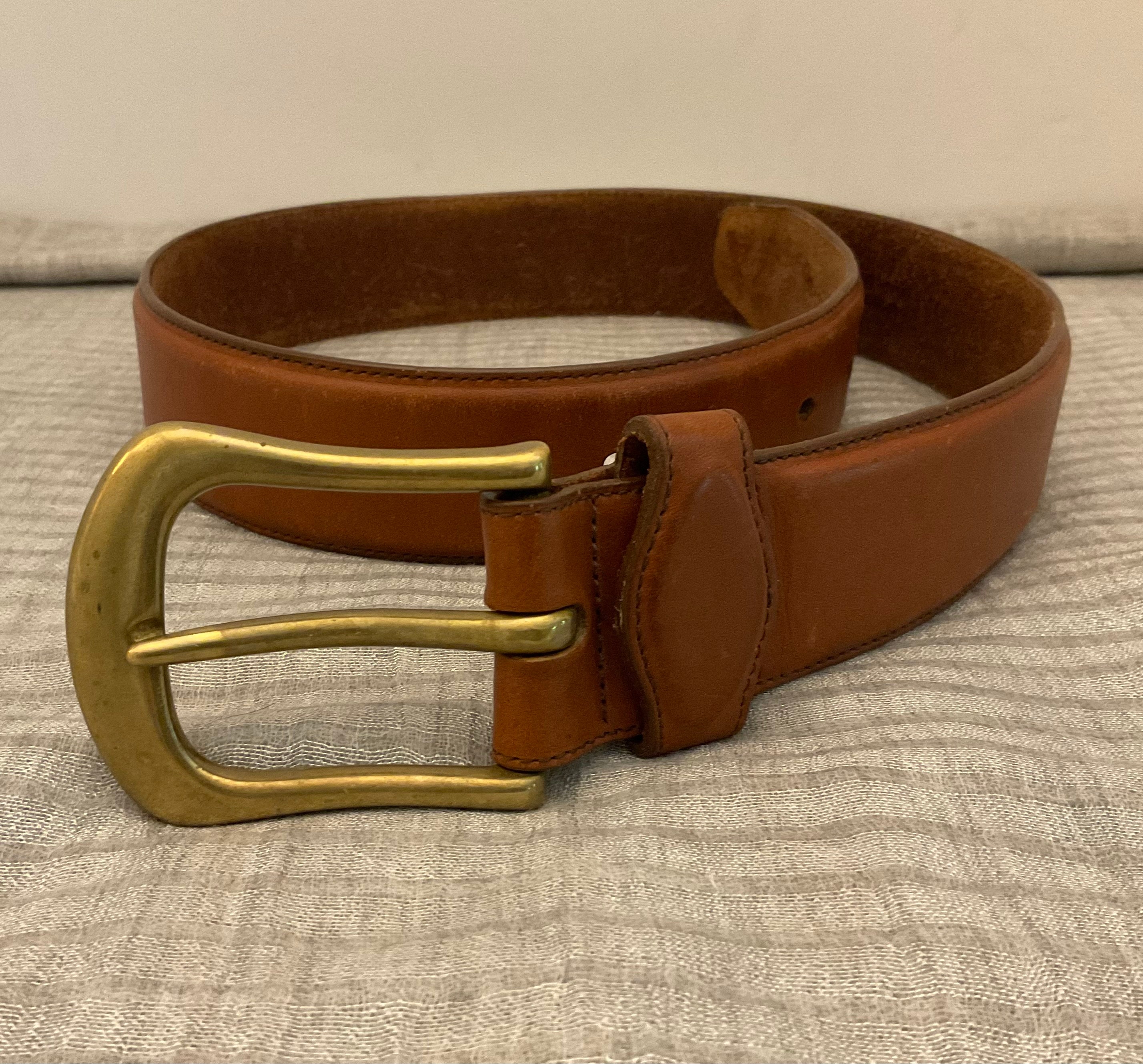 Brighton Western Full Grain Cowhide Belt, Vintage, Size 28 