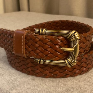 Dkny Braided Belt - Etsy display picture 1