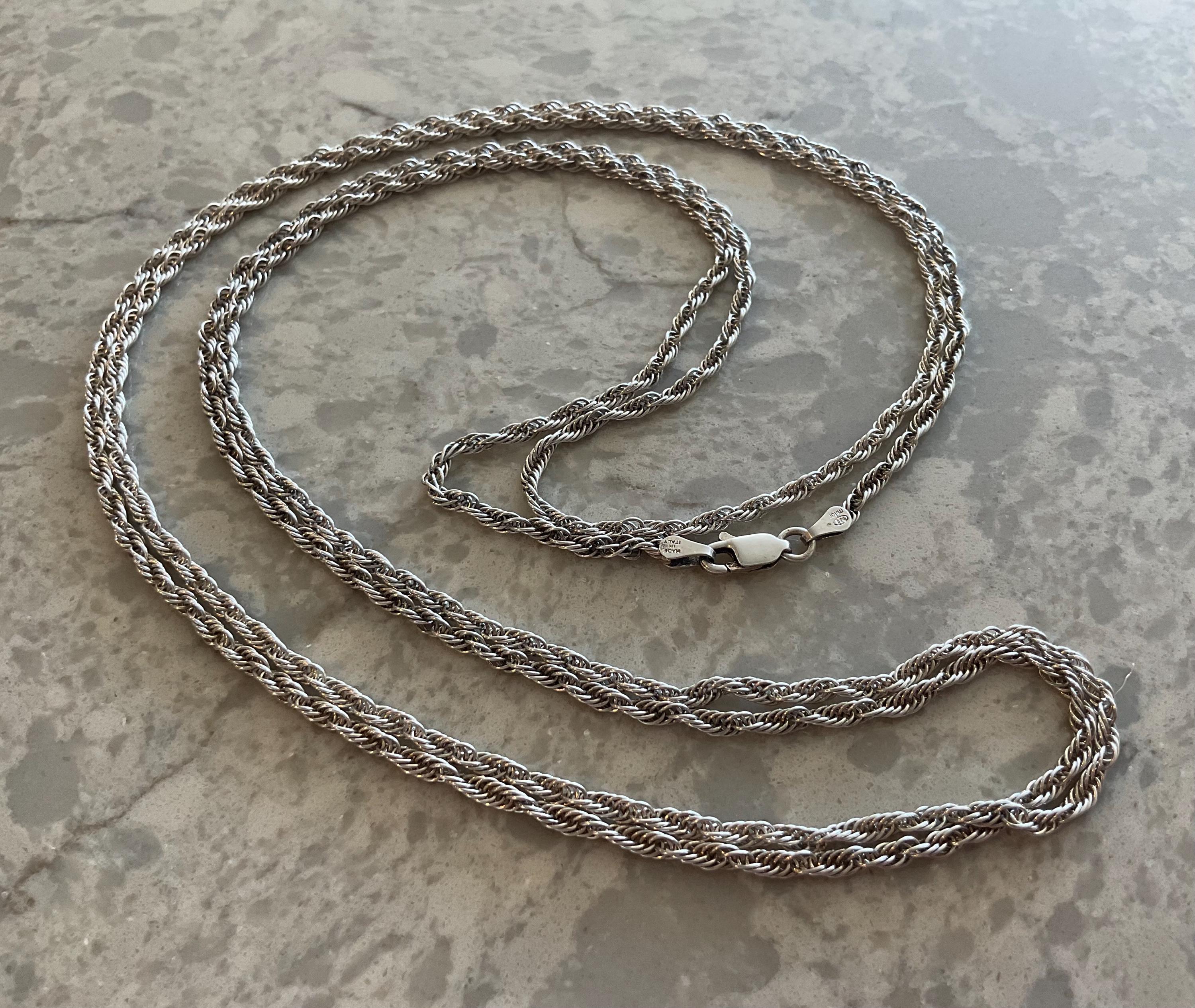 Sterling Silver Milor Italy Necklace - Etsy
