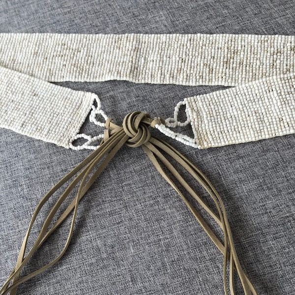 Leather Tie Belt Etsy