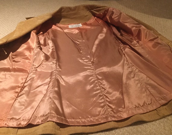 Vintage Western Suede Skirt & Blazer, SAKS FIFTH … - image 7