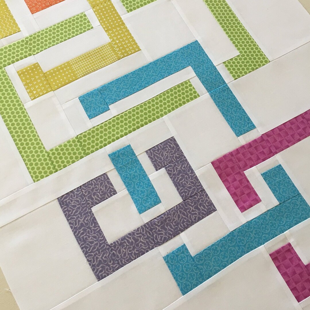 Chain Linx Quilted Table Runner and Lap Quilt Pattern - Etsy
