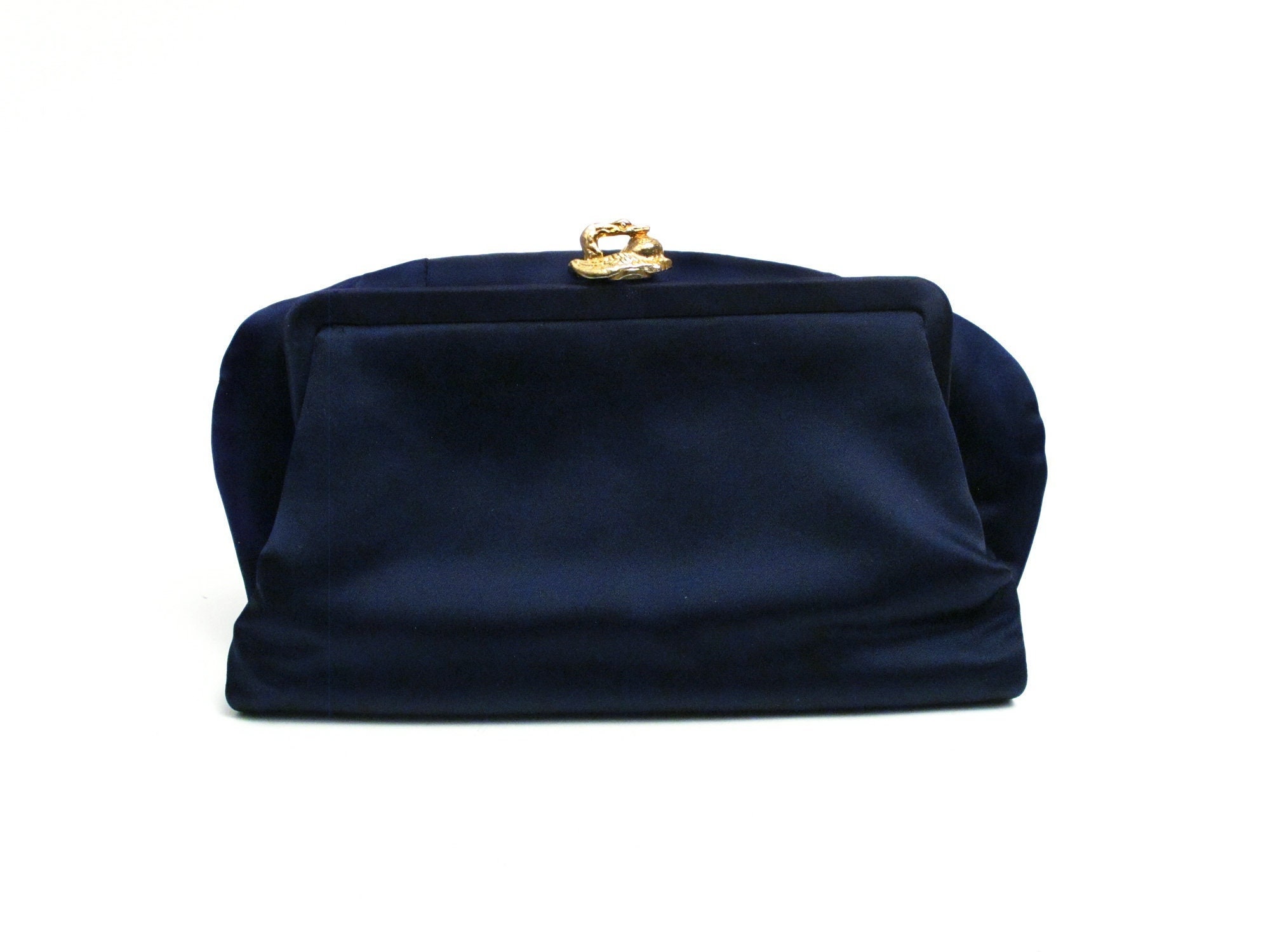 LEWIS, Vintage Handbag, Velvet, Black, Great Condition.