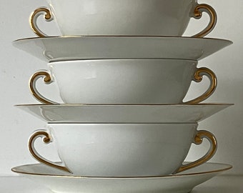 Ensemble de 3 tasses à bouillon