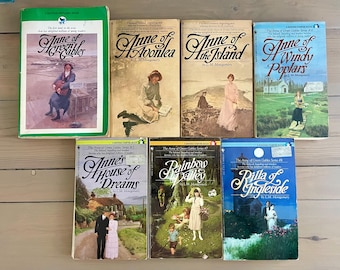 Vintage Anne of Green Gables Books by L. M. Montgomery