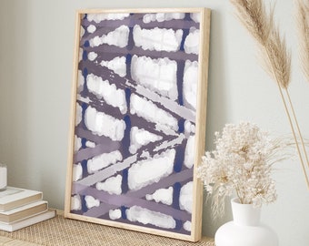 Abstract lines art, contemporary art print, printable wall art, modern lines art, modern art, abstract lines, hand drawn lines, lines print