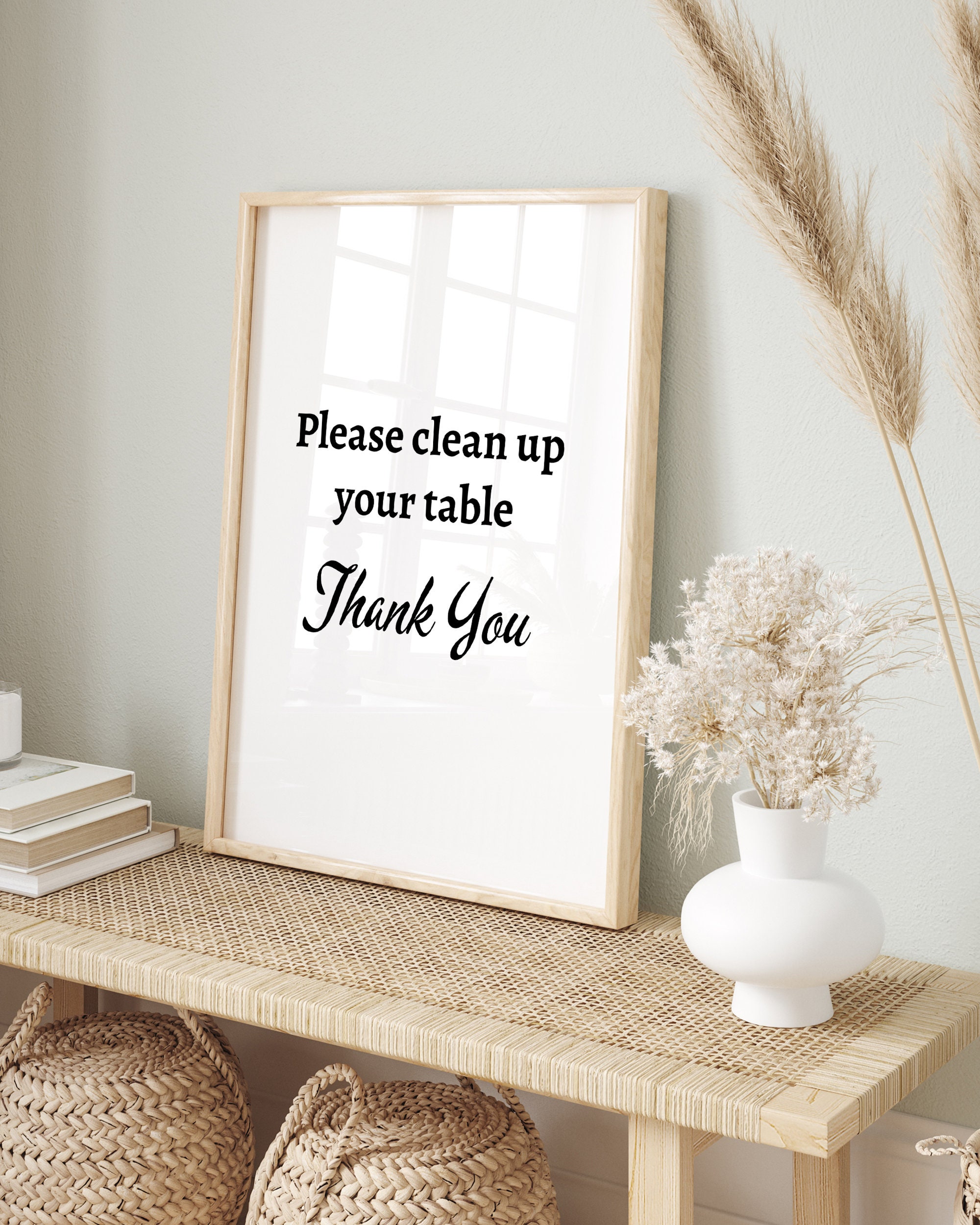 Clean Off The Table
