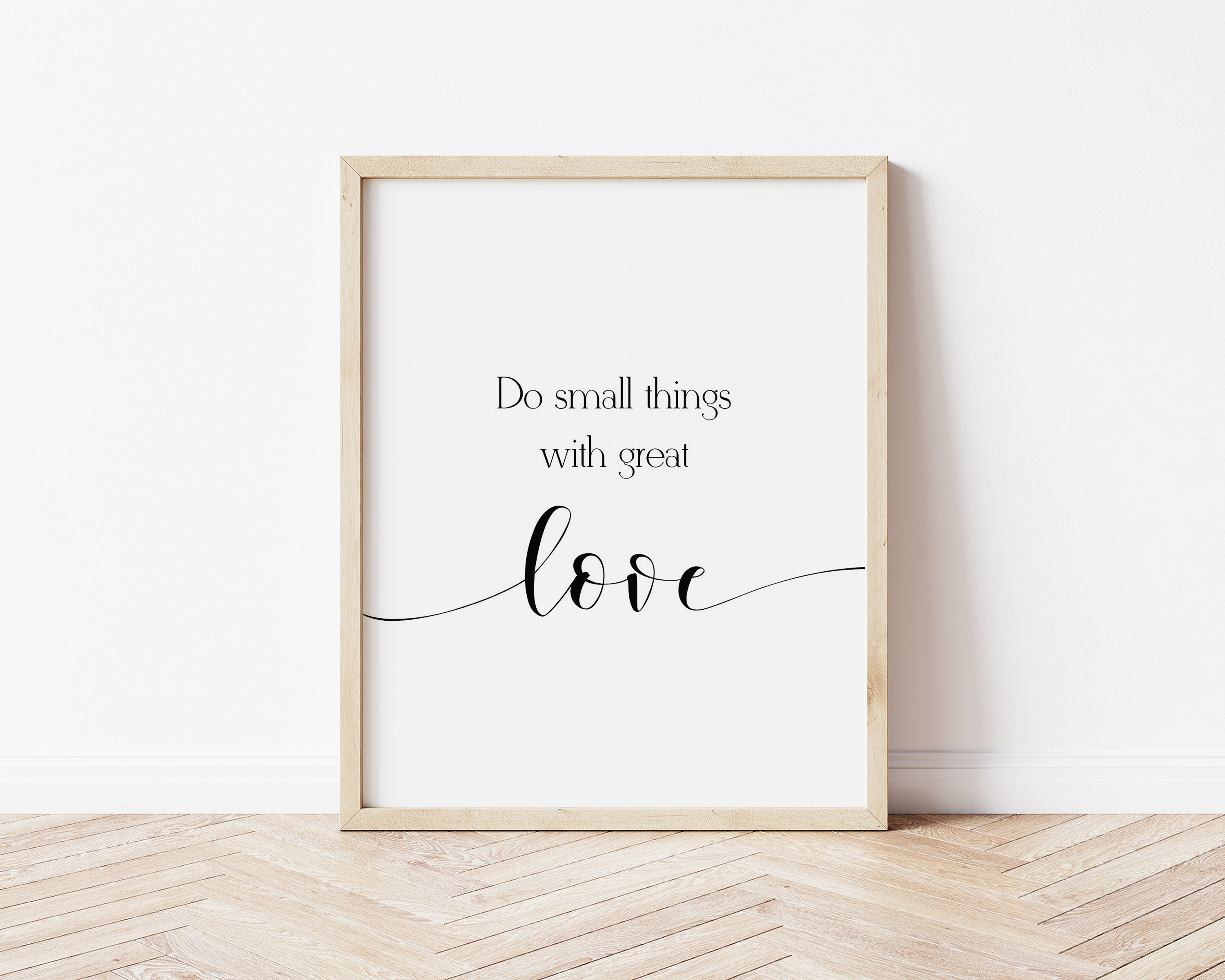 Do Small Things With Great Love Love Quotes Quotes About - Etsy Australia
