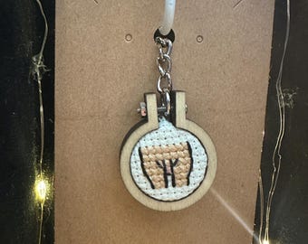 Male Full Frontal Keychain