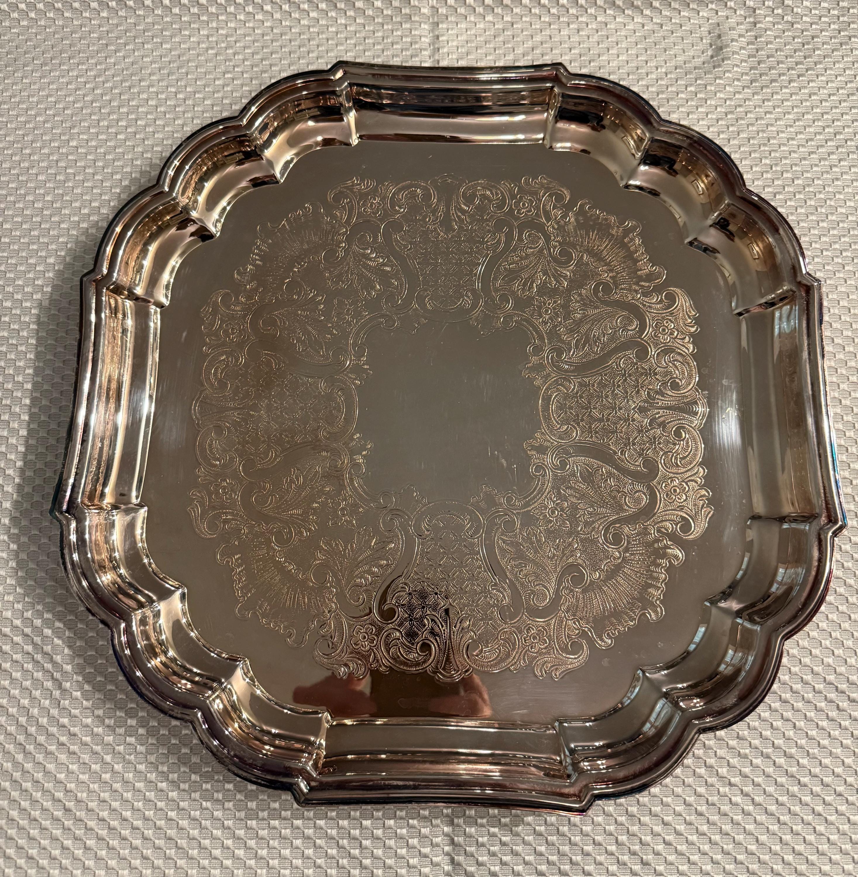 Gorham Heritage Tray - Etsy