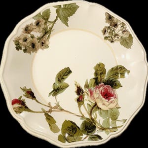 Lenox Accoutrements Sweetbrier Rose Salad/Dessert Plate