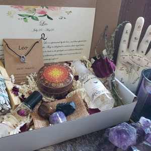 Deluxe Leo Gift Set | Horoscope Gift Set | Zodiac Gift Set | Leo Birthday Gift | Gift for Her | Birthday Gift Set | Birthday Gift Box