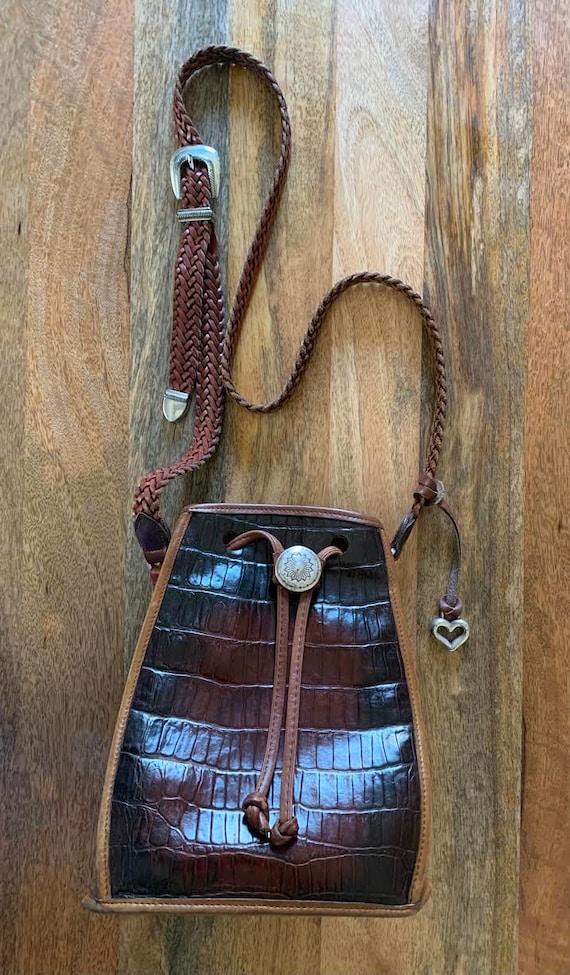 Vintage Brighton Handbag, 1990s, Leather