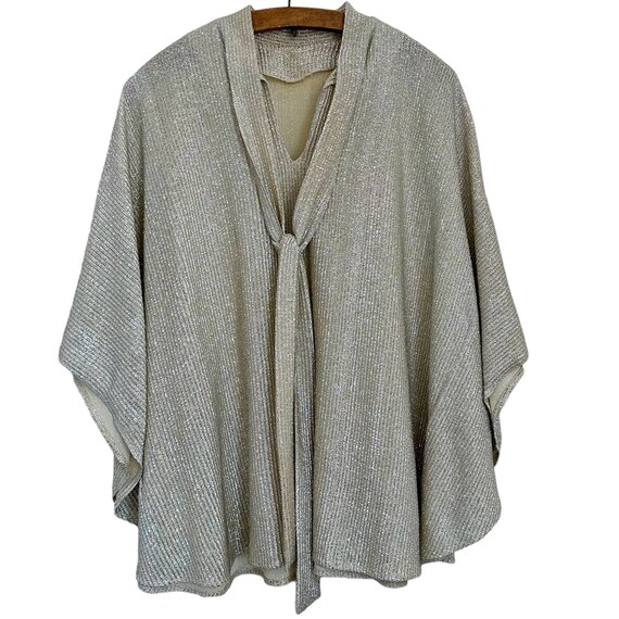 Lurex Cape Dress main image 0