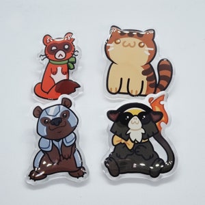 Critical Role Familiars Pins