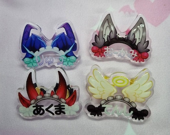 Kemonomimi Acrylic Pins Vol.2