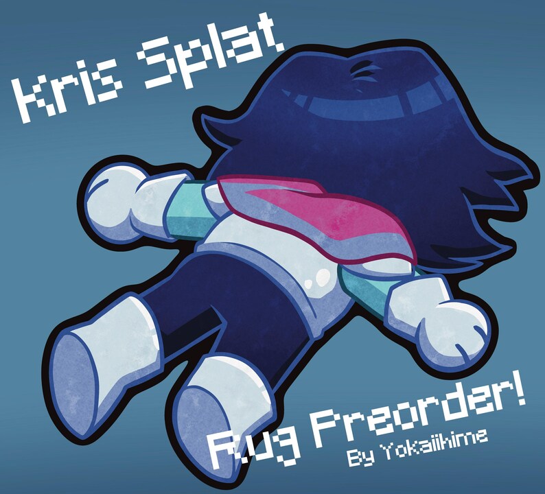 Flat Ralsie Rug Ralsei Splat Rug Preorders - Etsy