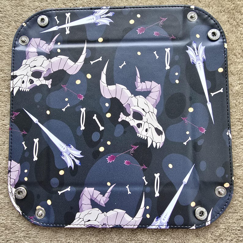 Dice Tray - Black Ooze - Yokaiihime