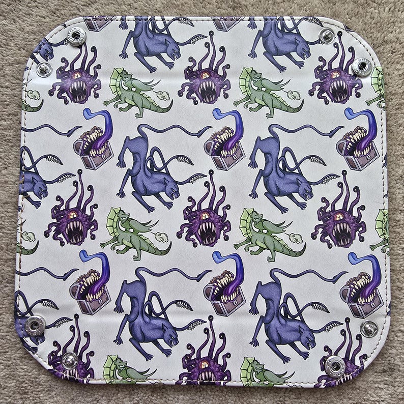 Dice Tray - Medieval Monsters -  Yokaiihime