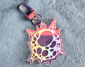 Hexcore Holographic Keychain