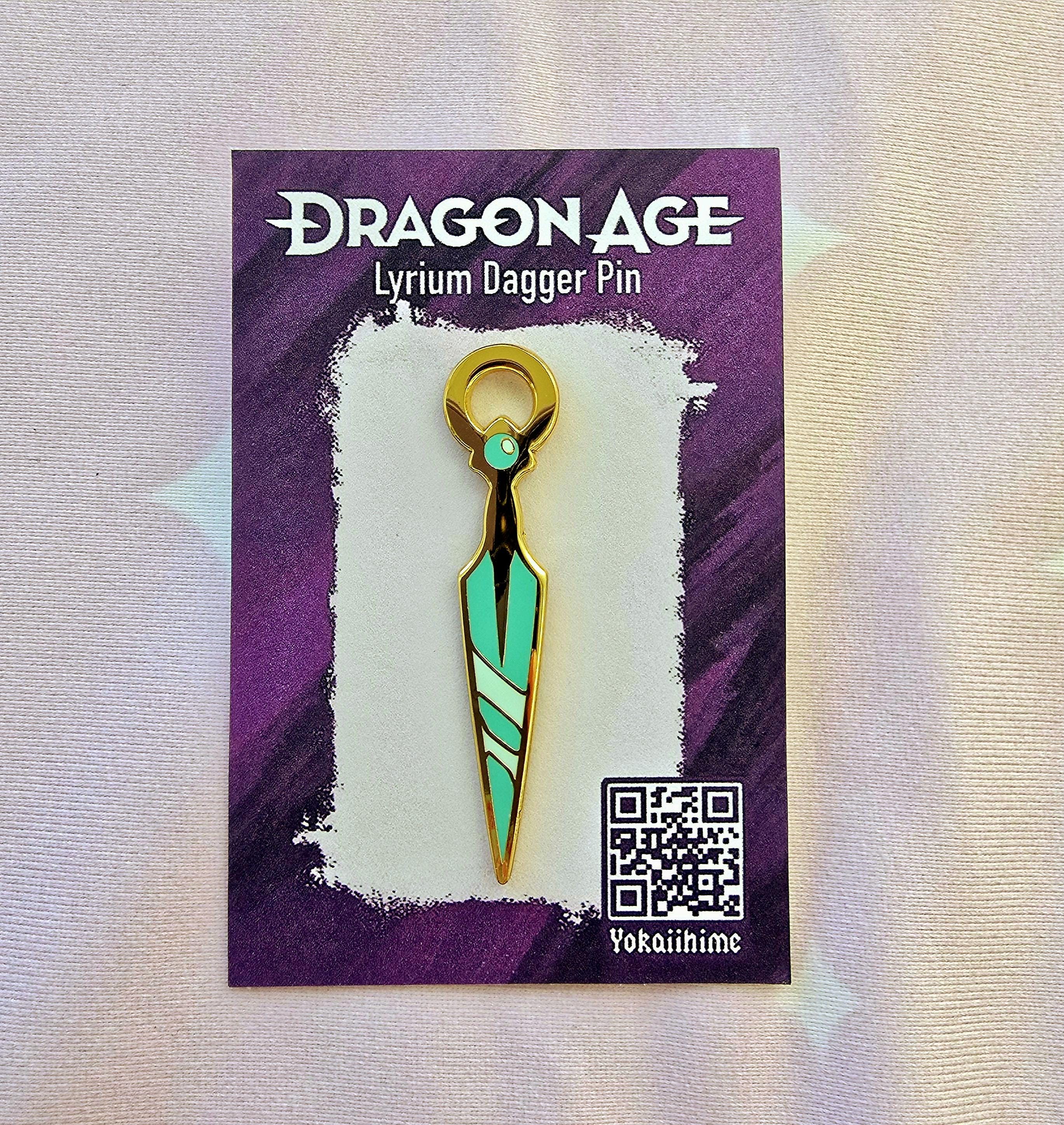 Lyrium Artifact Enamel Pin