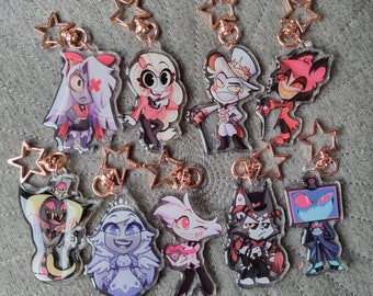 Demon Hotel Keychains