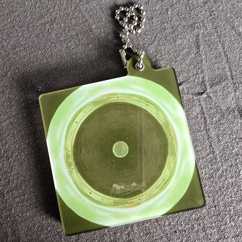 Powder Key Chain Ekko and Powder Record Keychain - Etsy