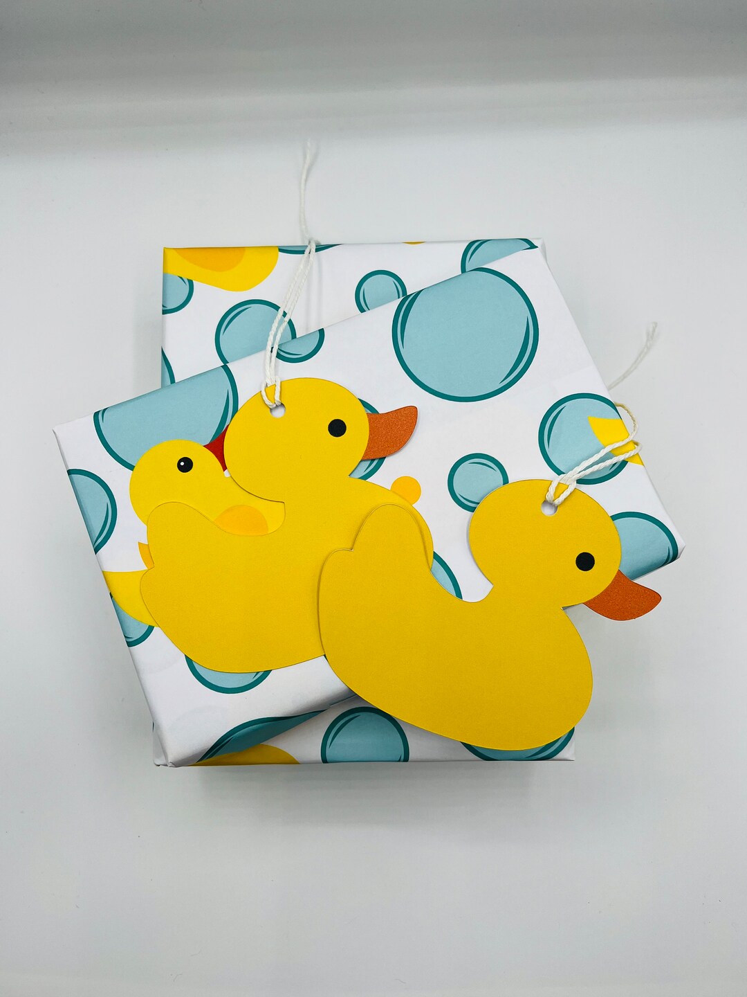 A3 Rubber Duck Wrapping Paper Fun and Funky Etsy