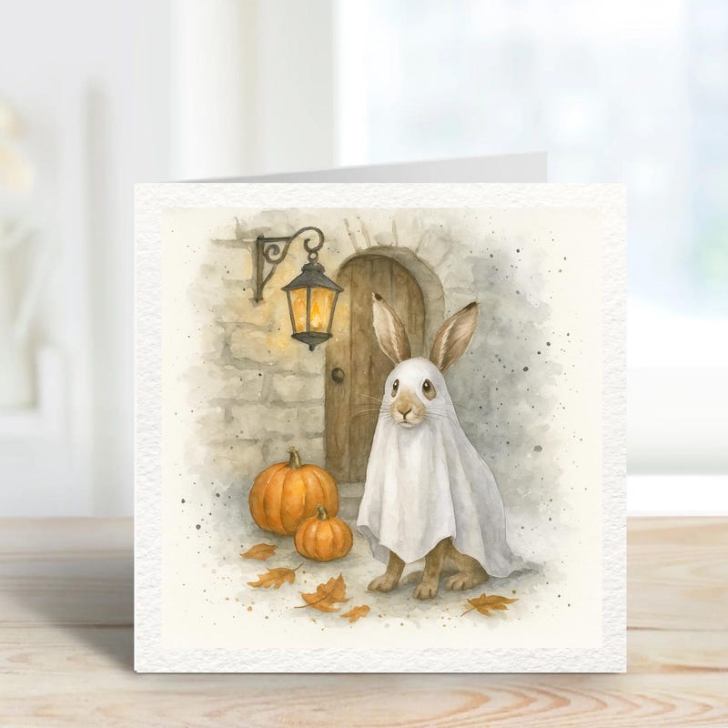 Halloween Rabbit Ghost Pumpkin Rabbit Costume - Etsy