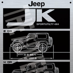 Data Plate-JK and JKU Don&#39;t see what you like here? Go to our store https://www.4x4tabs.com
