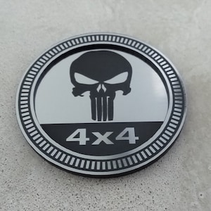 Punisher Rated Badge JK, JL, JT Don&#39;t see what you like here? Go to our store https://www.4x4tabs.com