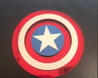 3D Captain America Jeep Badge - Etsy UK