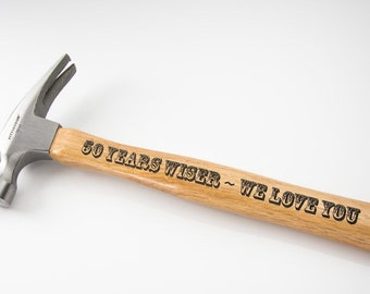 Engraved Hammer,Personalized gift,Daddy/'s present Mans CaveMans Cave,ornament crafts,Personalized hammer,Message engraved hammer