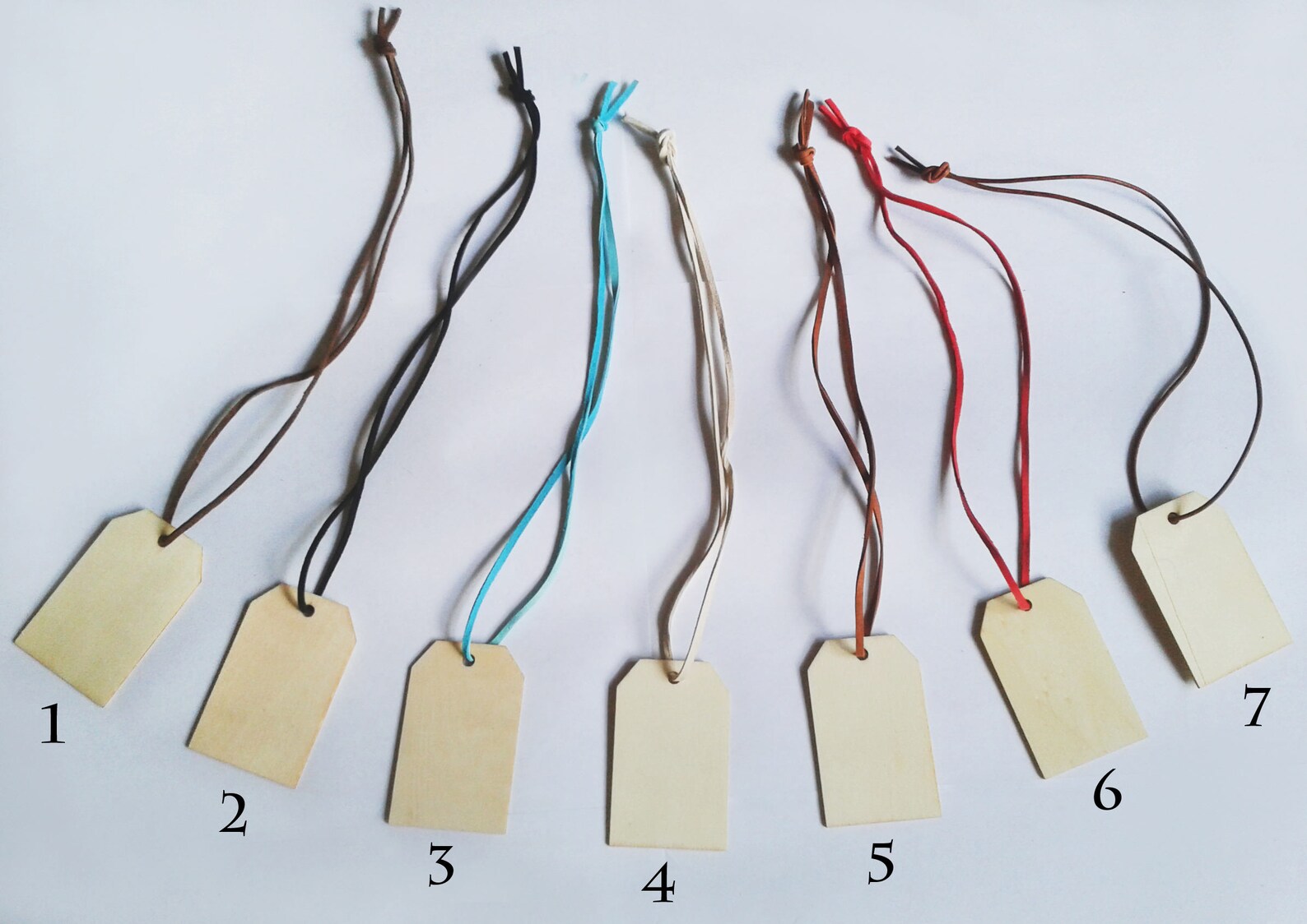 10 Juego de etiquetas de madera. Etiquetas de regalo Etsy