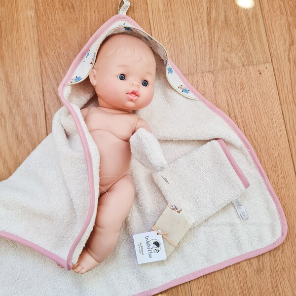 Minikane doll organic bath box