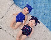 Maillot de bain et son bonnet poupée 34cm Paola Reina ou Minikane