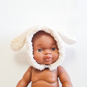 Easter Rabbit crush for 34cm Paola Reina doll or Minikane customizable gift Modèle 2