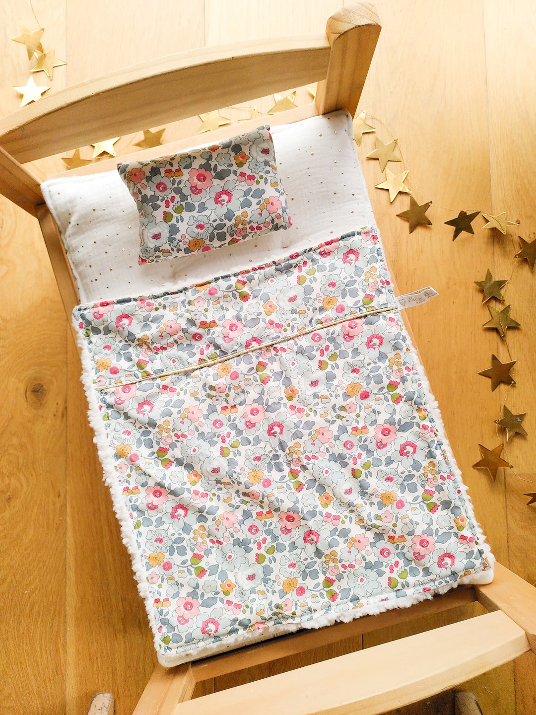 Ikea Duktig Doll Bed Set in Liberty Etsy
